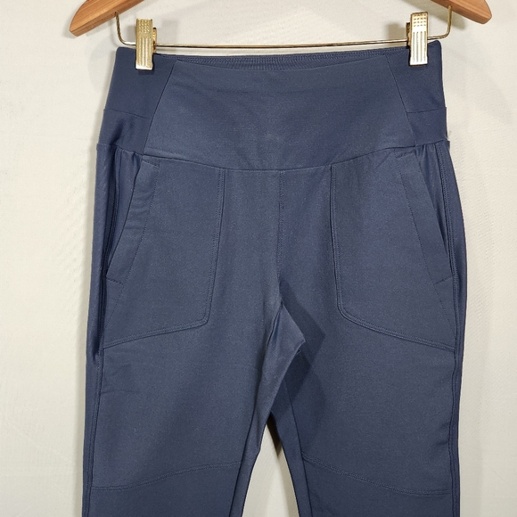 Avalanche Fit Hybrid Stretch Woven Knit Pant Pants - Navy - Picture 4 of 10